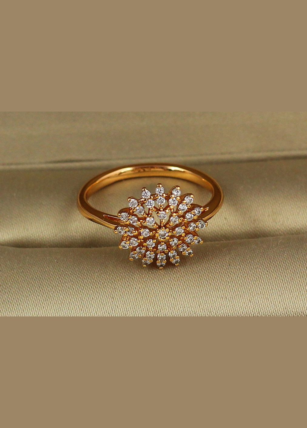 Кільце сонячне світло р 16 золотисте Xuping Jewelry (316607289)