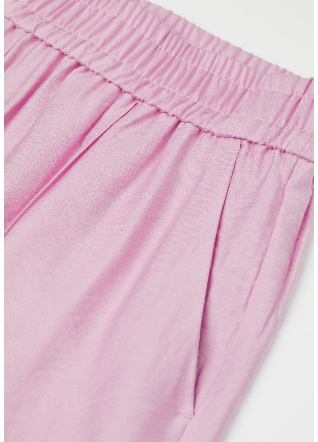 Жіночі елегантні штани-стрей Н&М (57156) S Рожеві H&M (294455174)
