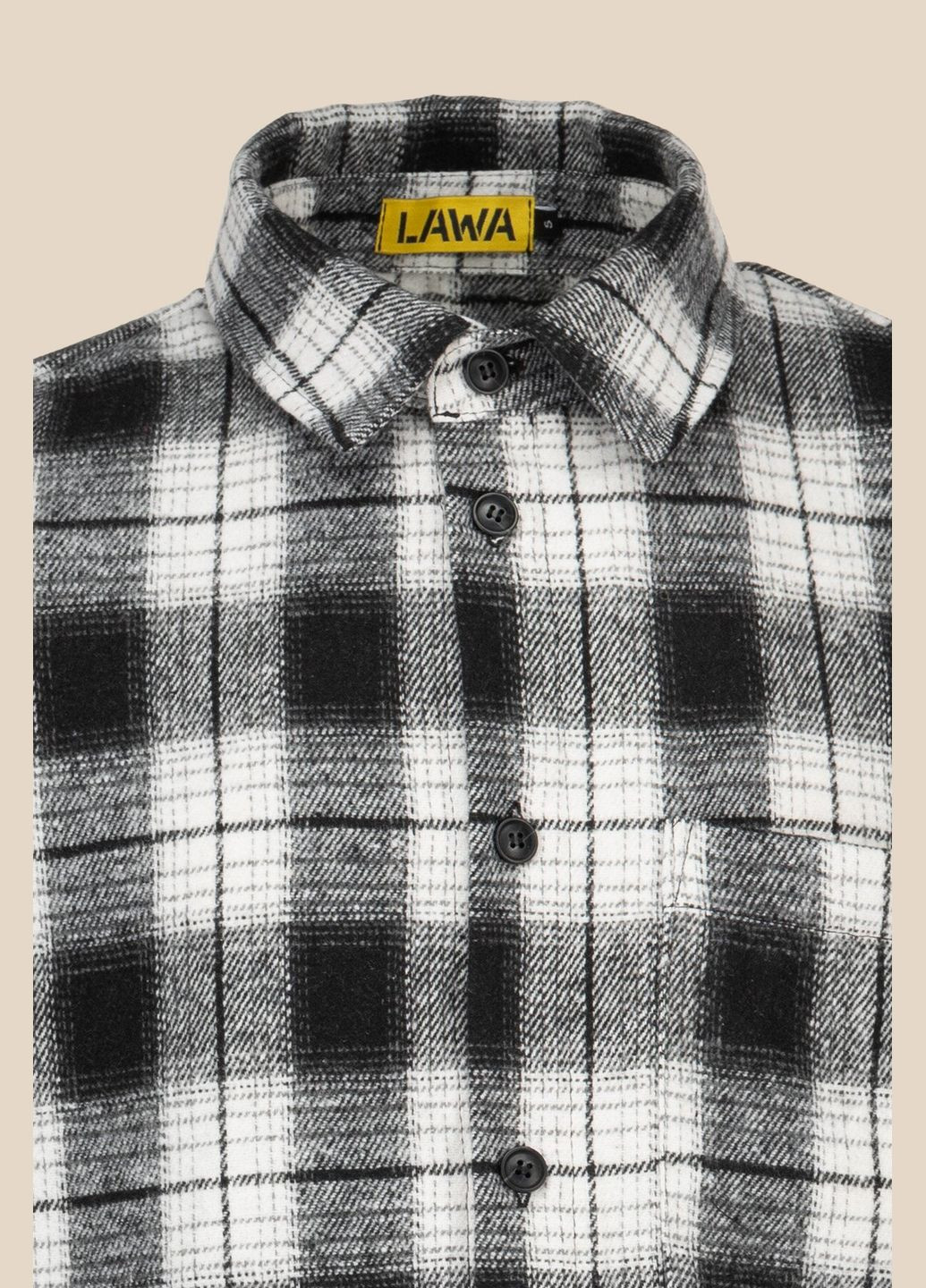 Сорочка з візерунком чоловіча MBC02360 shop (2000990957139) LAWA (316356714)