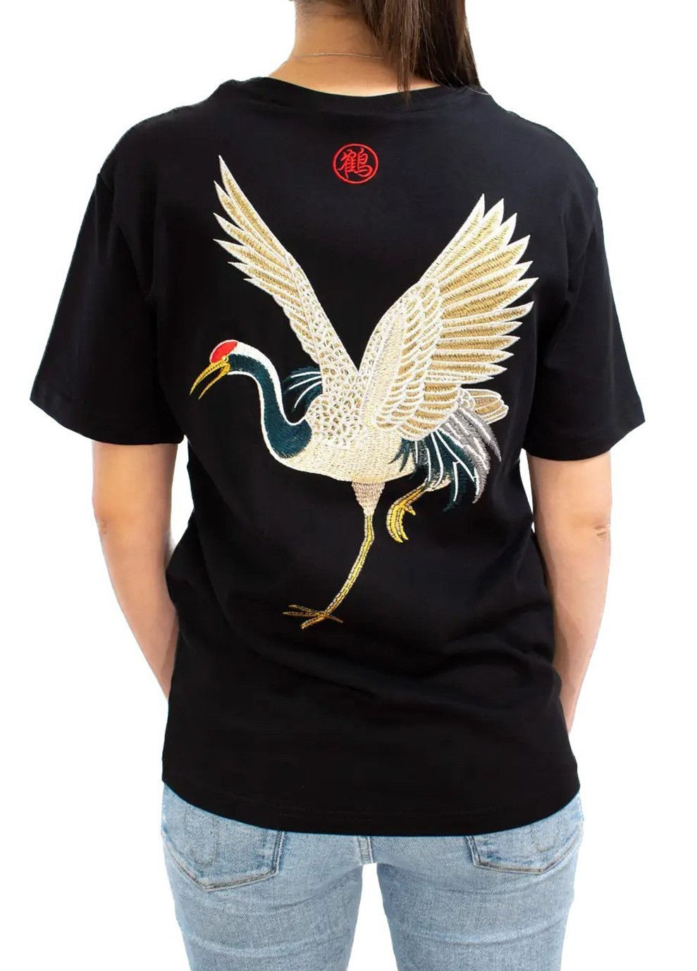 Женская футболка Crane Black No Brand - (333955648)