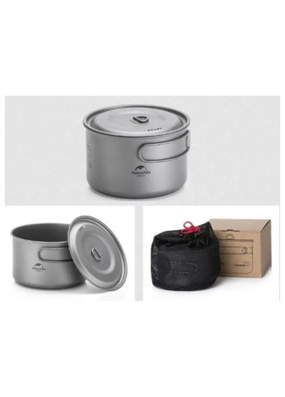 Котел туристичний NH18 1,3 л (6927595733561) Naturehike NH18 1, 3 л (370014926)