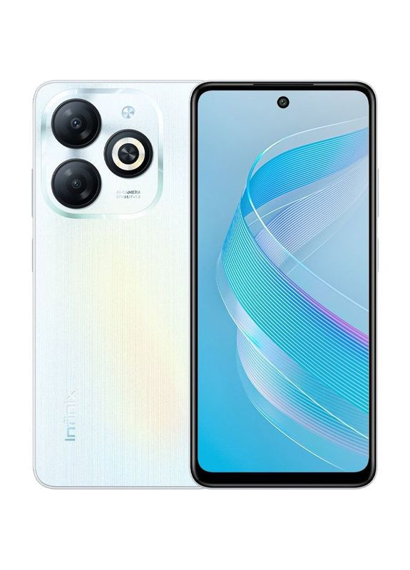 Смартфон Smart 8 X6525 2/64GB Dual Sim Galaxy White Infinix (323118536)