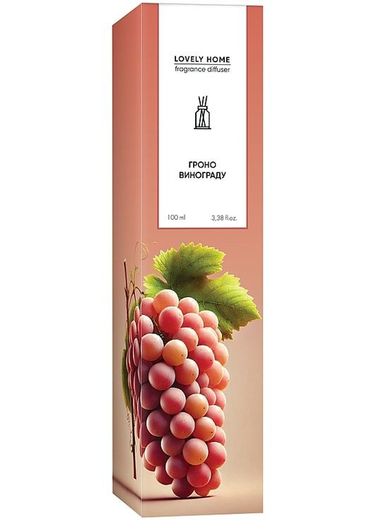 Аромадиффузор "Гроздь винограда" Fragrance Diffiser 100ml (1440447-31837893) Lovely Home (369548970)