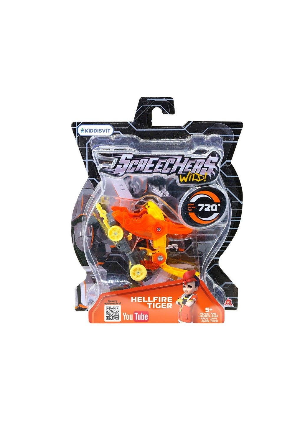 Машинка-трансформер ! S4 L0 - Хелфаер Тайгер EU 685002 Screechers Wild (297129376)