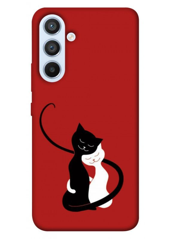 Чехол с принтом для Samsung Galaxy A54 5G / для Samsung галакси А54 Влюбленные коты No Brand (338613744)