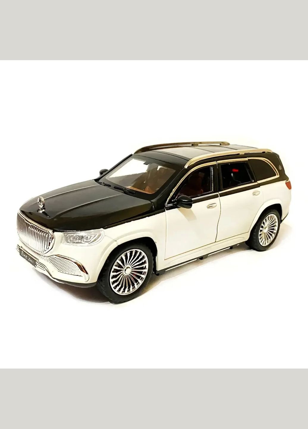 Машина Джип металл. Mercedes-Benz Maybach 600 1:24, звук, свет, инерция, откр.дверь, багажник, капот 0311990 Б No Brand (317439314)