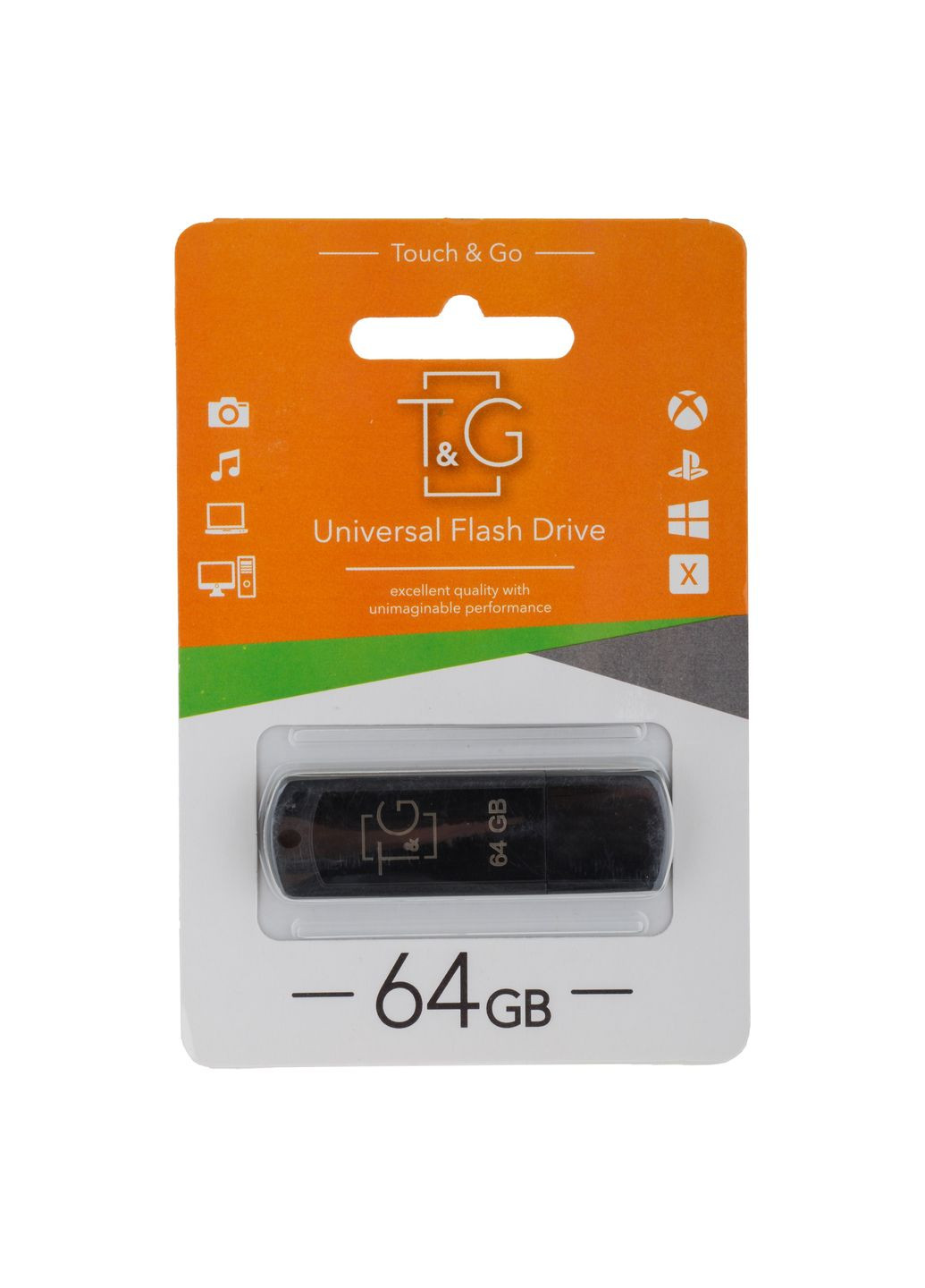 USB флеш-накопичувач 64gb Classic 011 No Brand (337994366)
