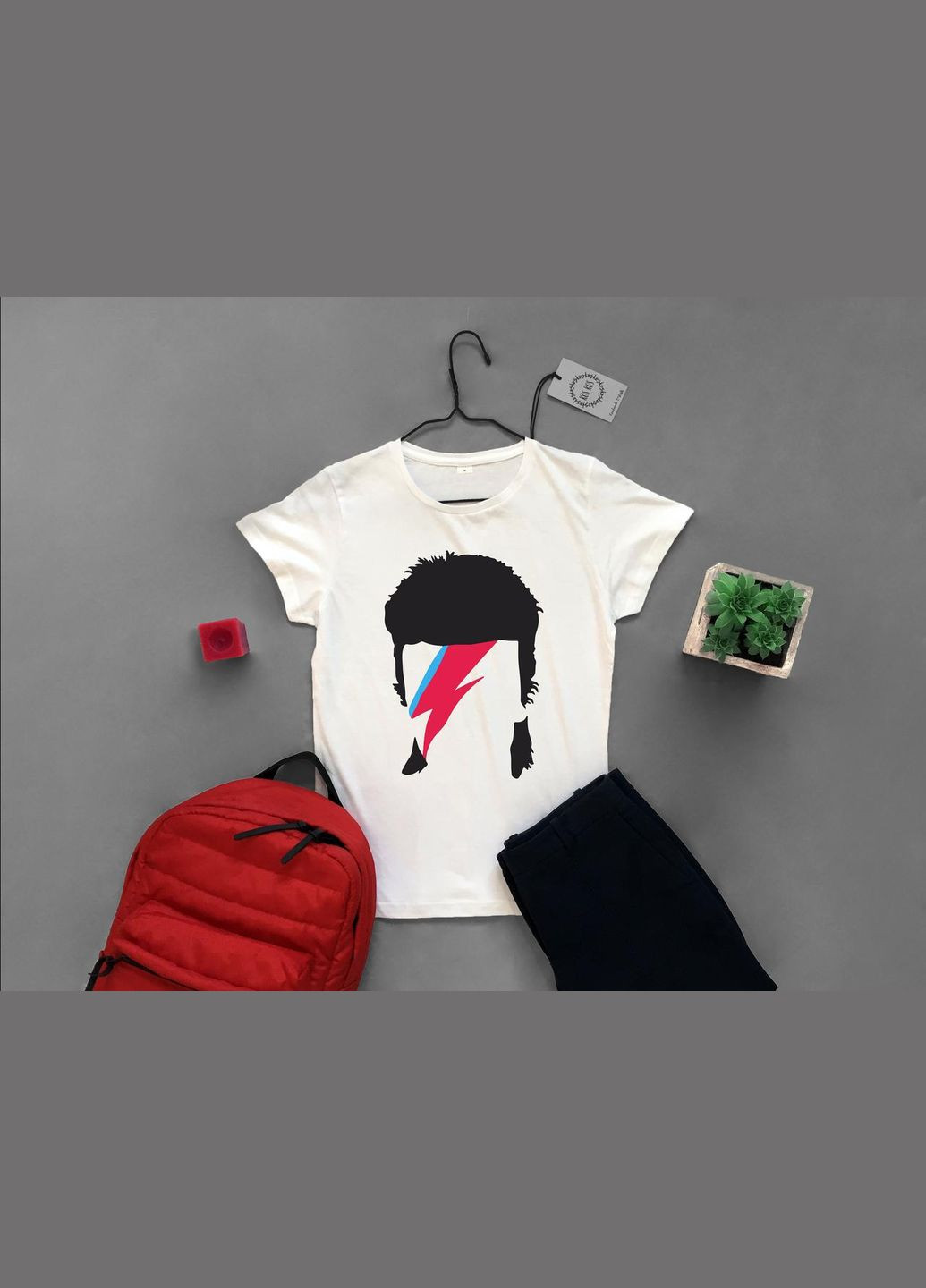 Футболка YOUstyle Bowie head 0537 Gildan (279541155)