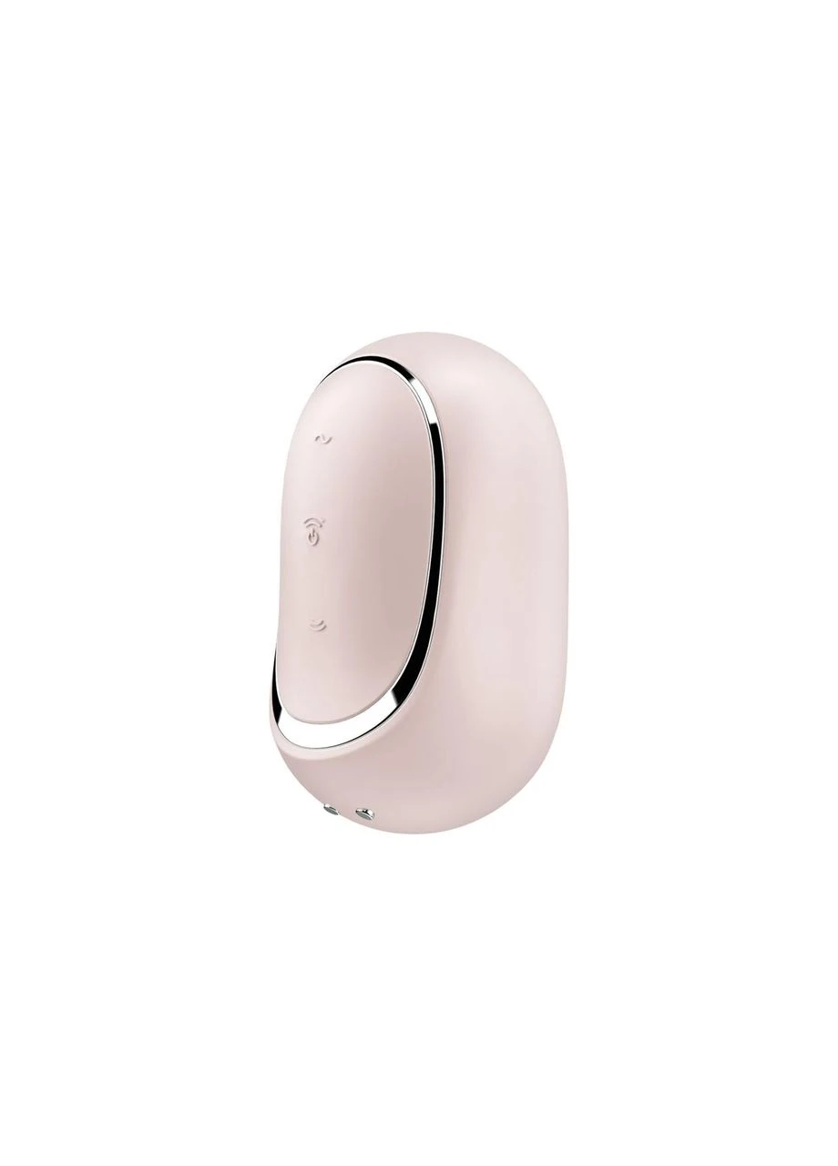 Вакуумный стимулятор с вибрацией Pro To Go 2 Beige Satisfyer (303886069)