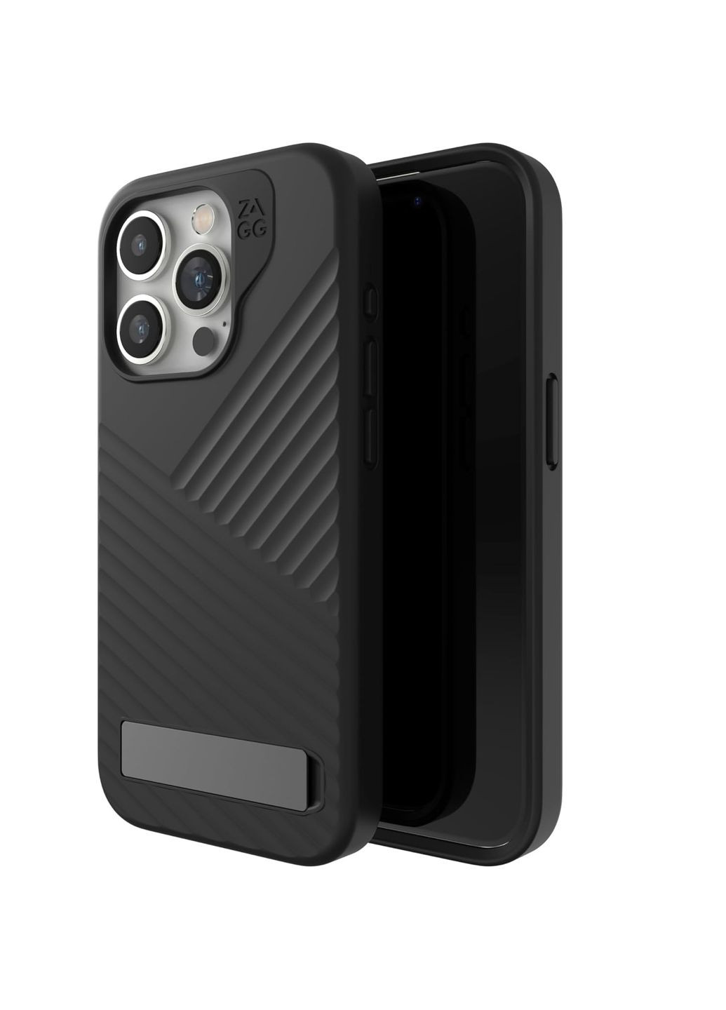 Чохол-накладка Gear4 Denali Snap with MagSafe w/ Kickstand для Apple iPhone 15 Pro Black (702312348 / 702312718) Zagg (372011696)