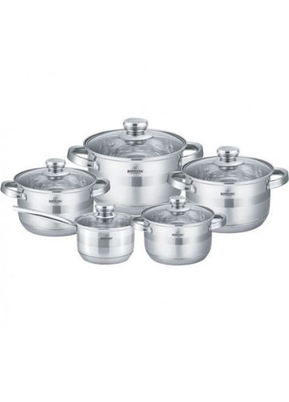 Набір каструль 10 пр. BH-1275-10 Bohmann (349222104)