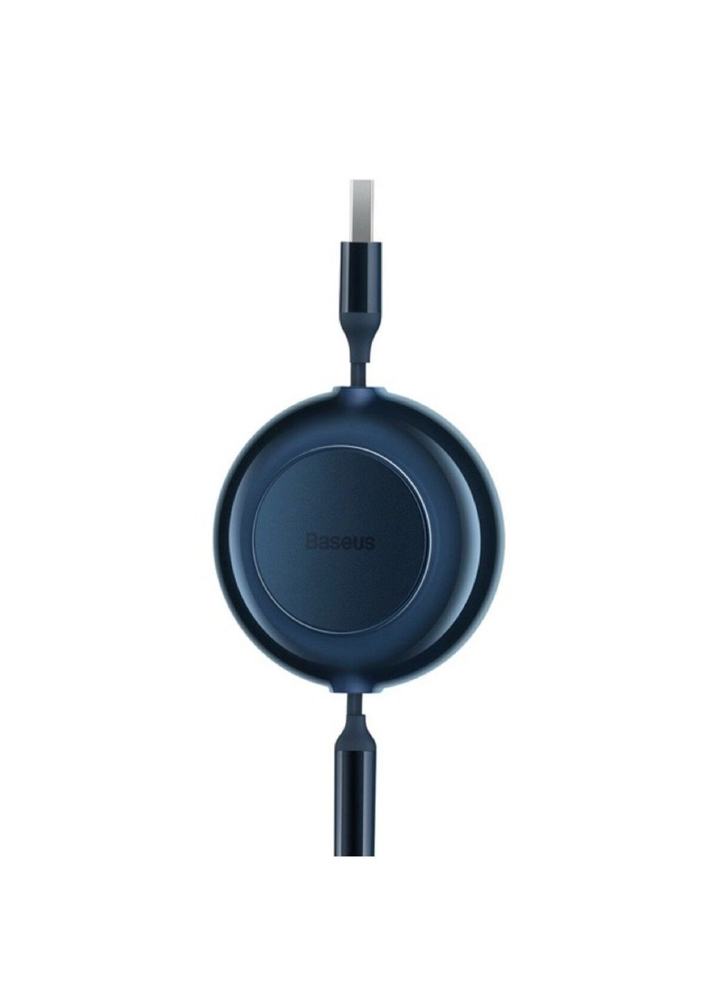 Кабель Bright Mirror 2 Series Retractable 3-in-1 Fast Charging Data Cable USB to M+L+C 3.5A 1.1m Blue Baseus (371363797)