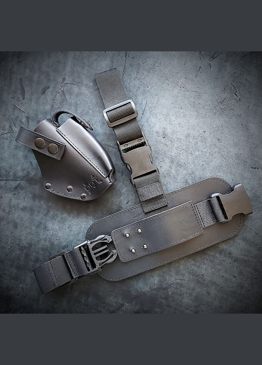 Шкіряна кобура на стегно під ФОРТ 12/17/20 | чорна No Brand (339621598)