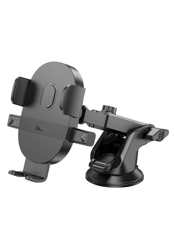 Холдер H19 Mighty one-button car holder(center console) Black Hoco (316455838)