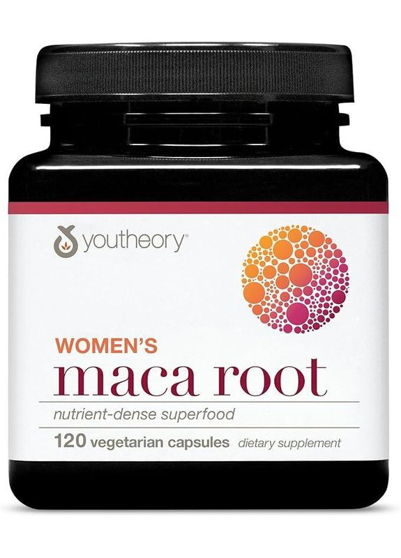 Витамины Women's Maca Root 120 капсул Youtheory (316680498)