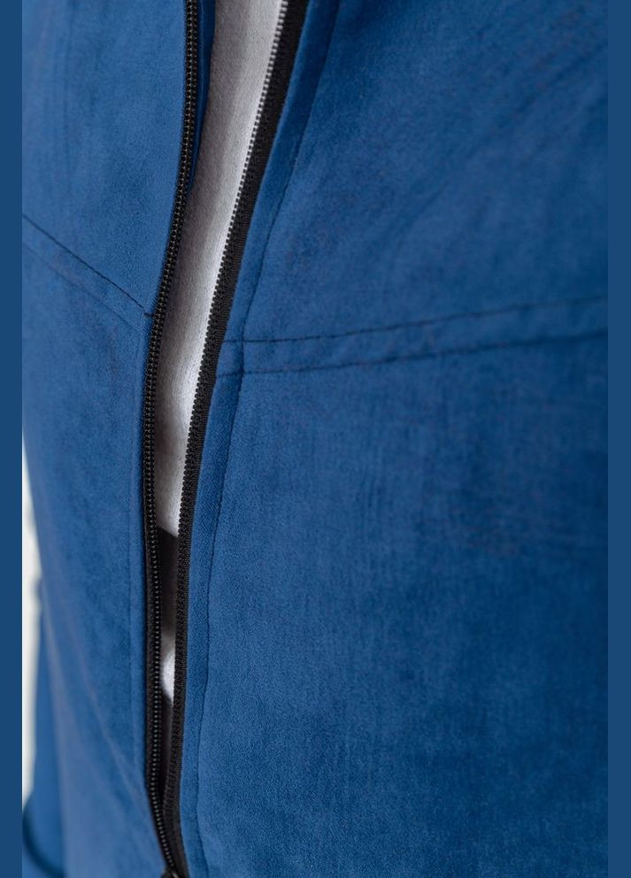 Синя демісезонна вітровка чоловіча на блискавці,, 131r3009 Ager