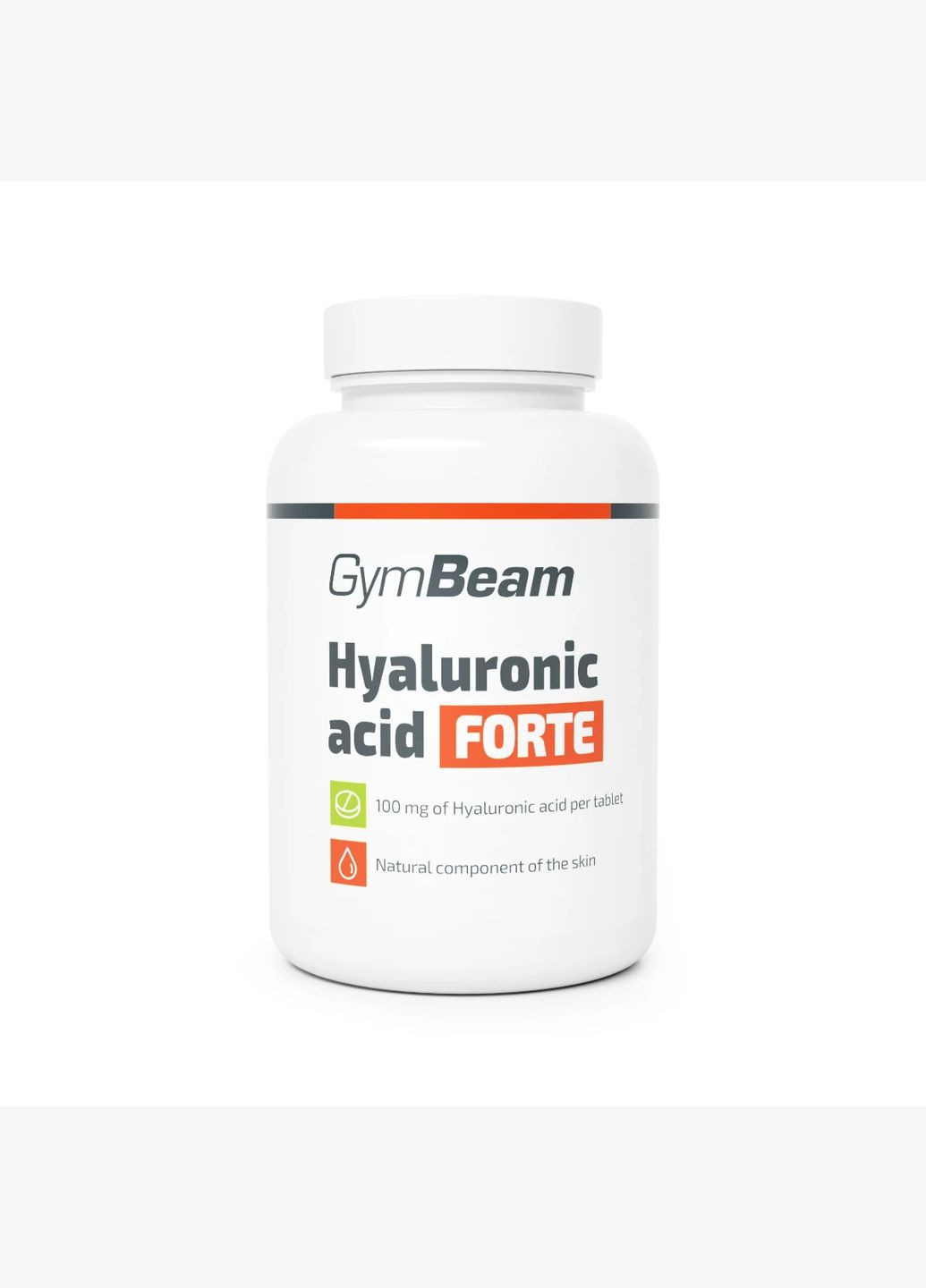 Гиалуроновая кислота Hyaluronic Acid Forte 100мг 90 таб. GymBeam (346514558)