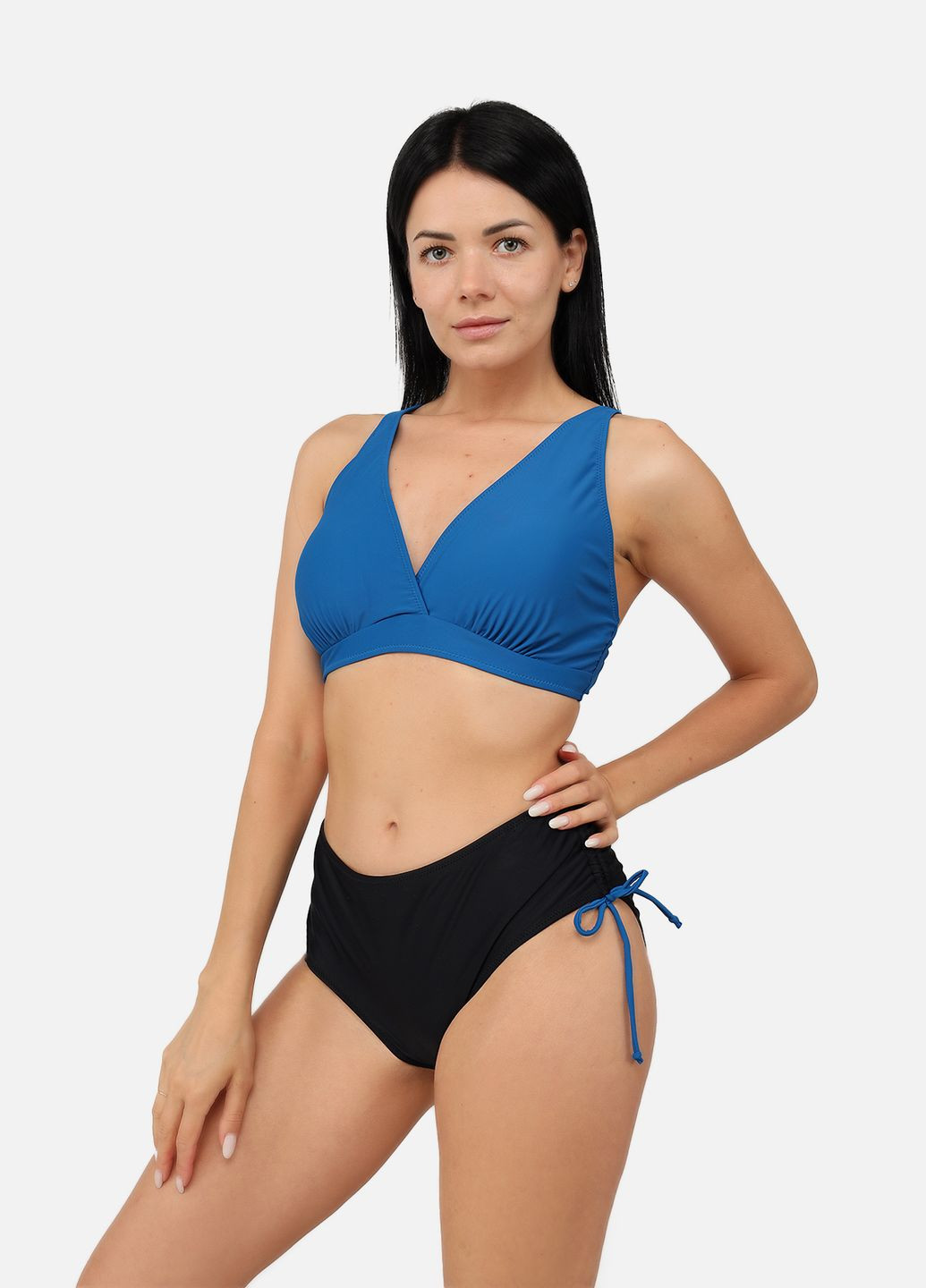 Синий летний лиф классический женский цвет синий цб-00273023 Julla