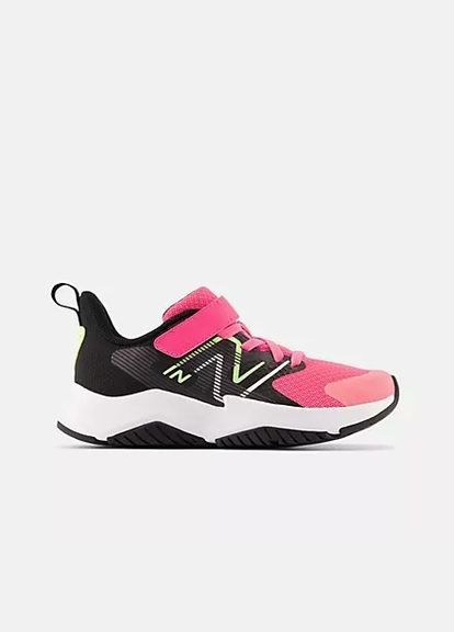 Рожеві осінні жіночі кросівки rave run v2 ytravpb2. neon pink/phant/bleach lime glo 35.5/3.5/23 см New Balance