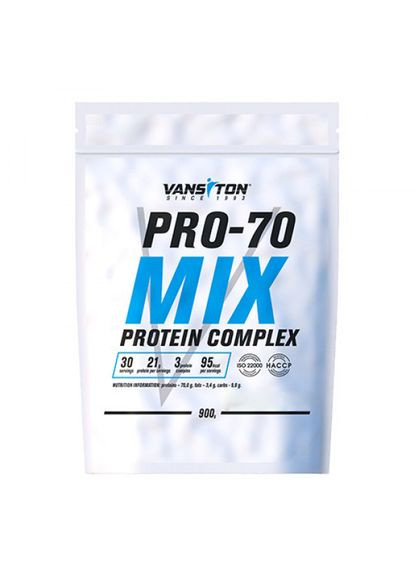 Протеин Pro-70 Mix, 900 грамм Шоколад-кокос Vansiton (324420506)
