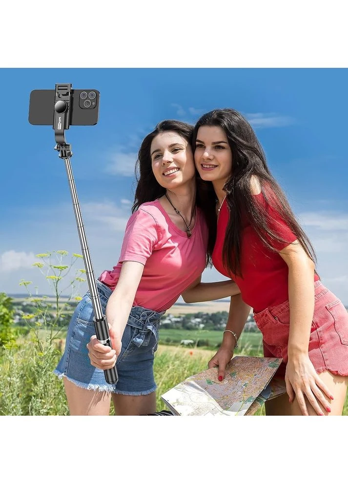 Селфі-палиця штатив SelfieShow з пультом Bluetooth, телескопічна, чорна No Brand (389497880)