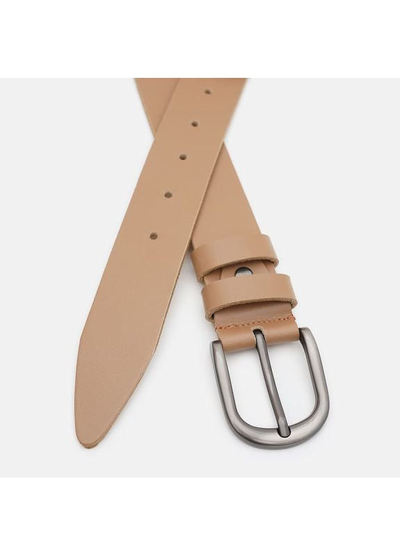 Жіночий шкіряний ремінь 100v1genw106-caramel Borsa Leather (371362166)