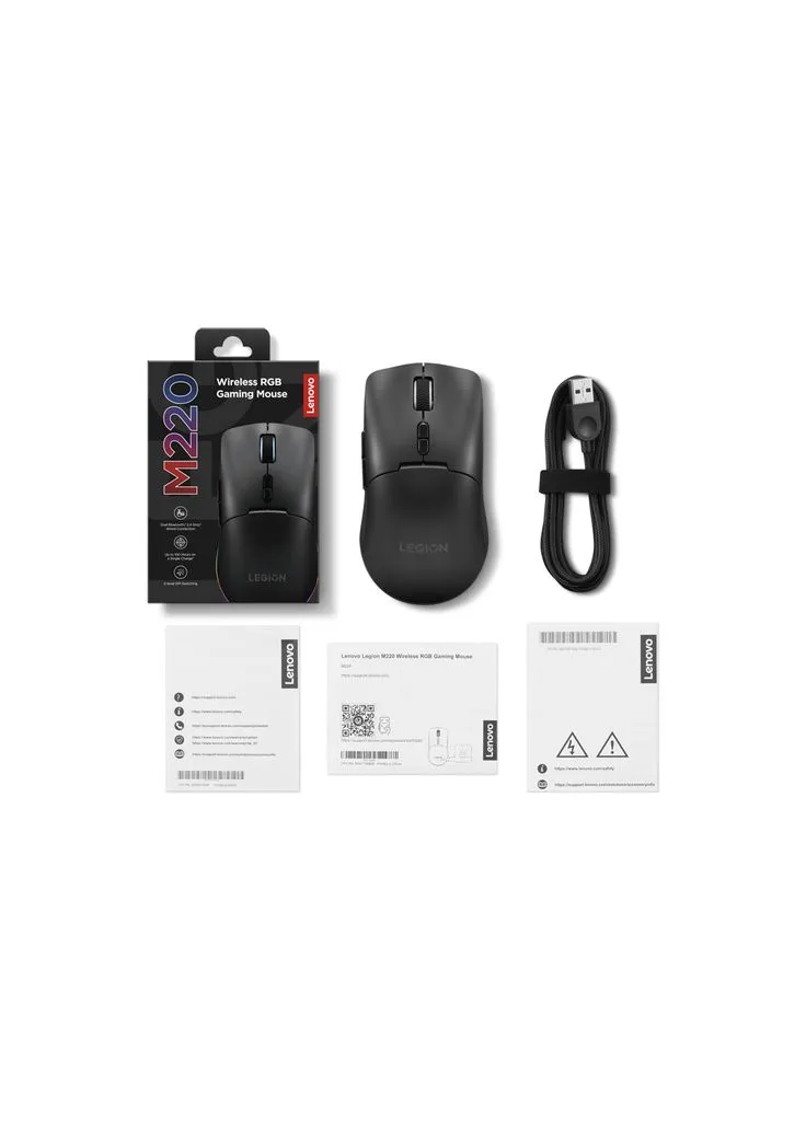 Мишка Gaming M220 RGB Multi-Device Wireless Black (GY51U28359) Lenovo (402627244)