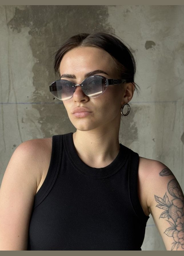 Женские Очки MIU black 4 No Brand (347149281)