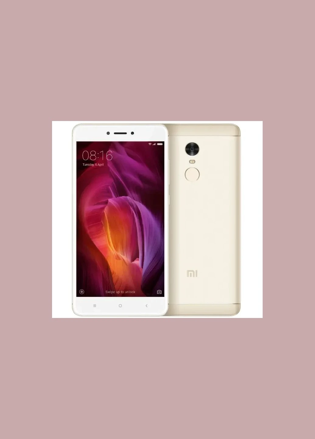 смартфон redmi note 4 4/64gb gold 2sim 5.5" ips 1920x1080 13мп/5мп full hd 4000 mah bluetooth 4.0 Xiaomi (329901467)