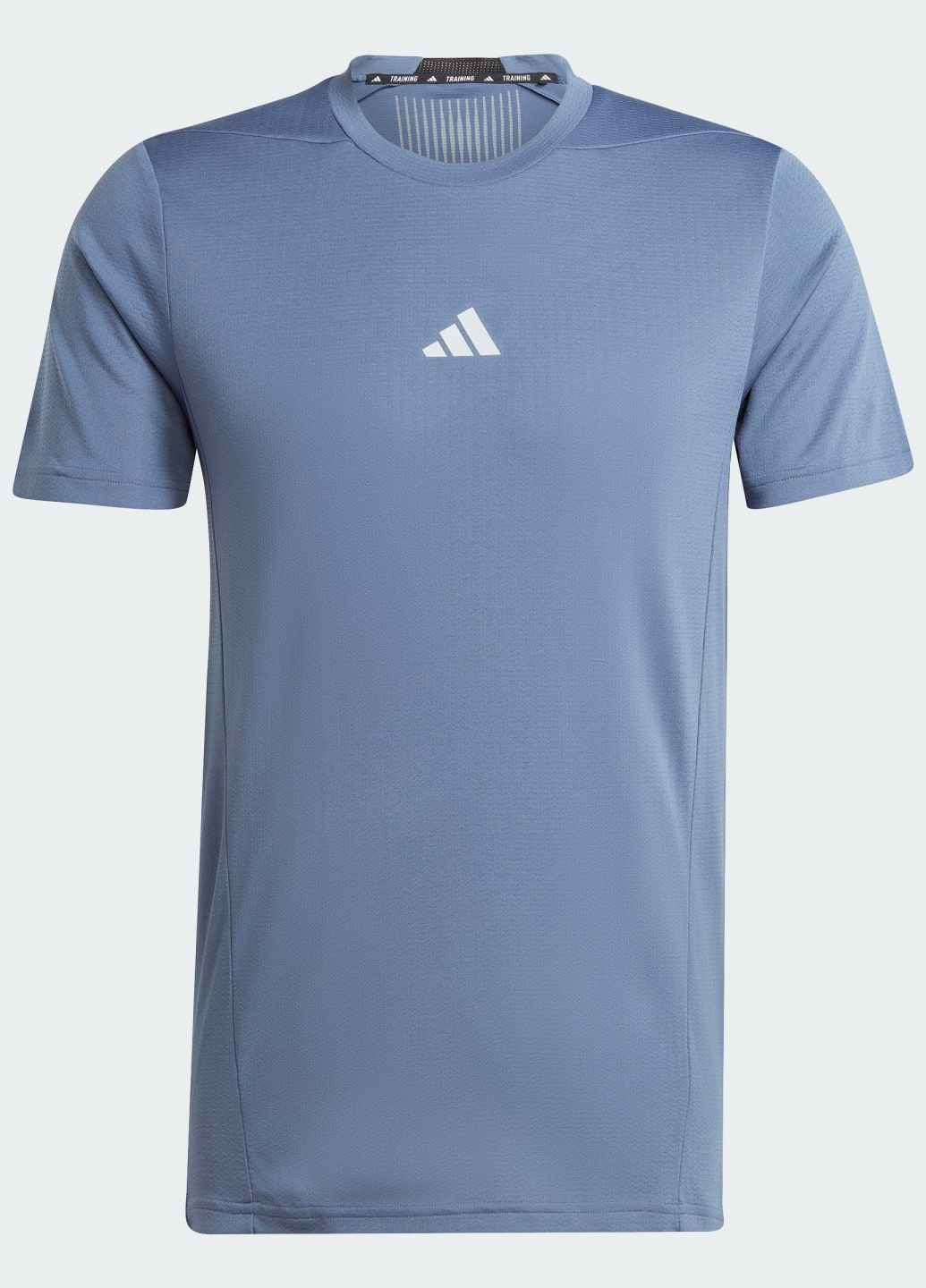 Синя футболка designed for training hiit workout heat.rdy adidas