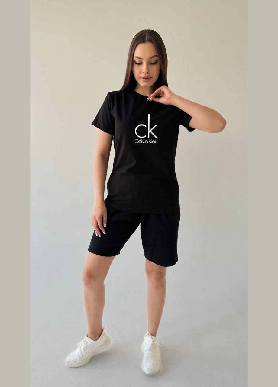 Стильная женская футболка прямого кроя из лого Vakko - (324102387)