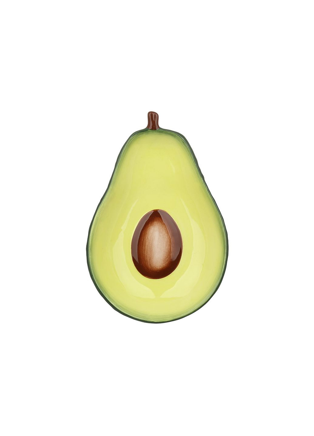 Тарелка керамическая Avocado, 18*12*2.8см No Brand (333036891)