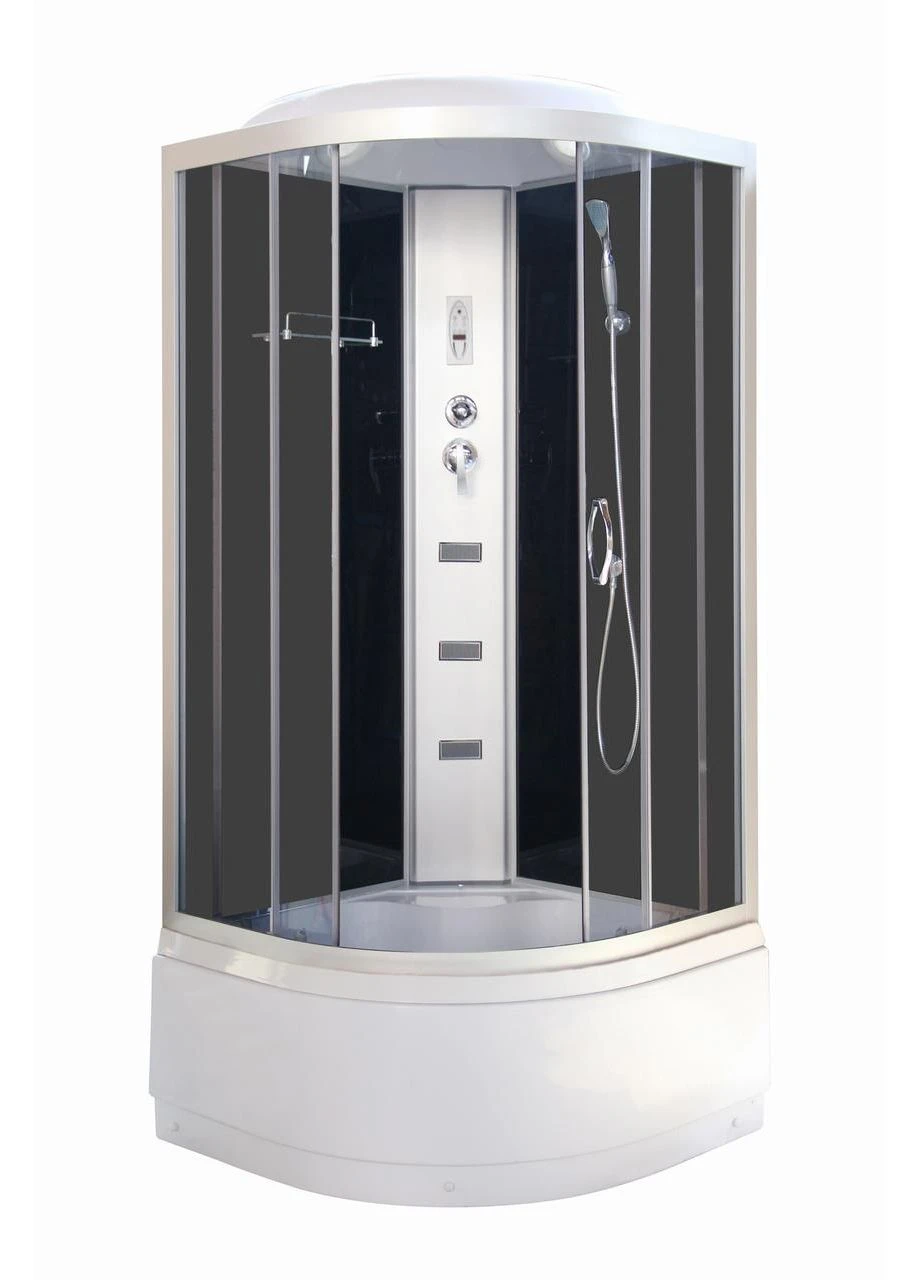 Гидробокс Glory 95 R 90x90x220 см глубокий поддон ( А0057961 ) Vivia (396550616)