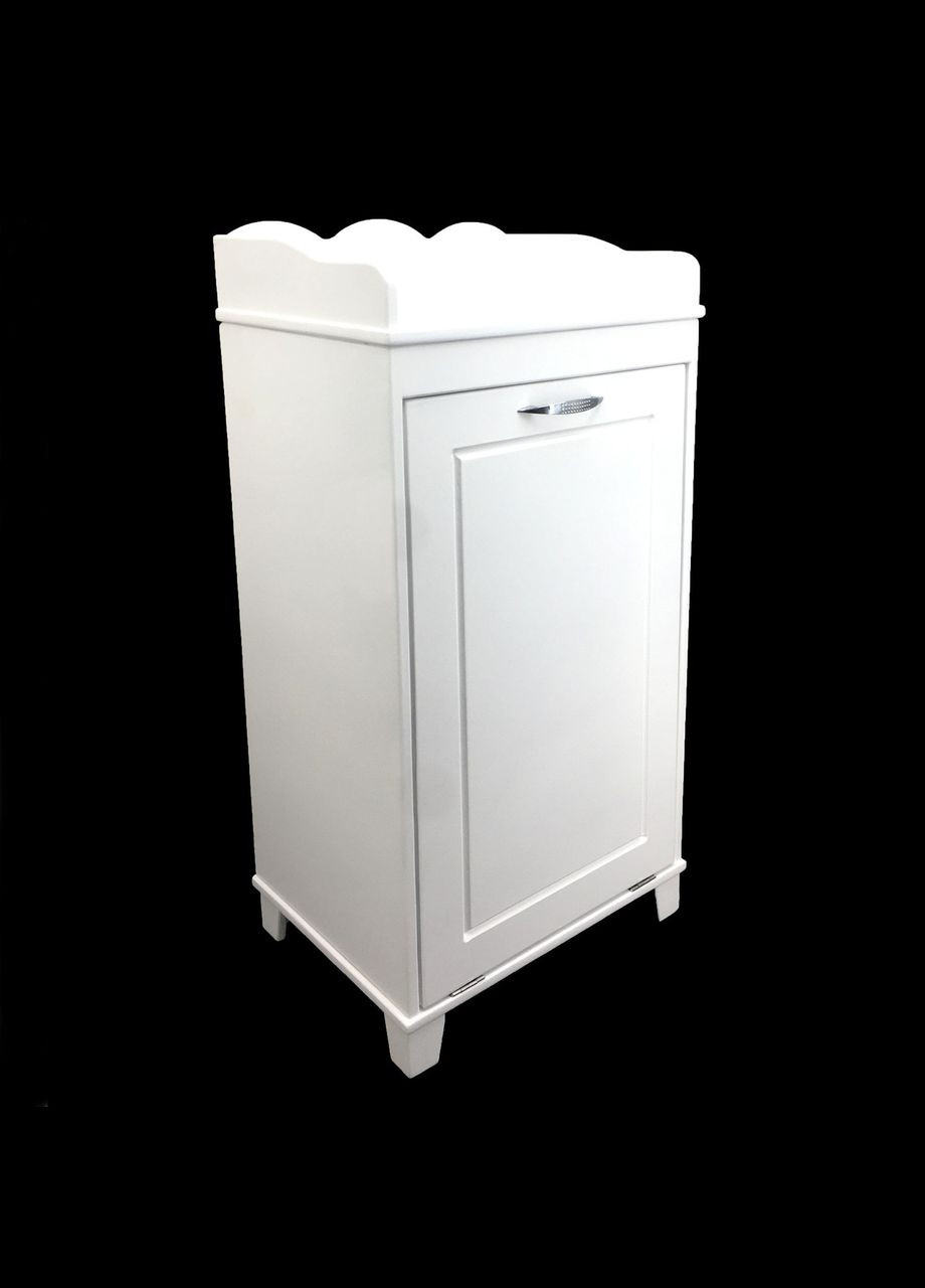 Кошик для білизни з дерева Бетонг зефір (КЗБ-000820) No Brand (328293770)