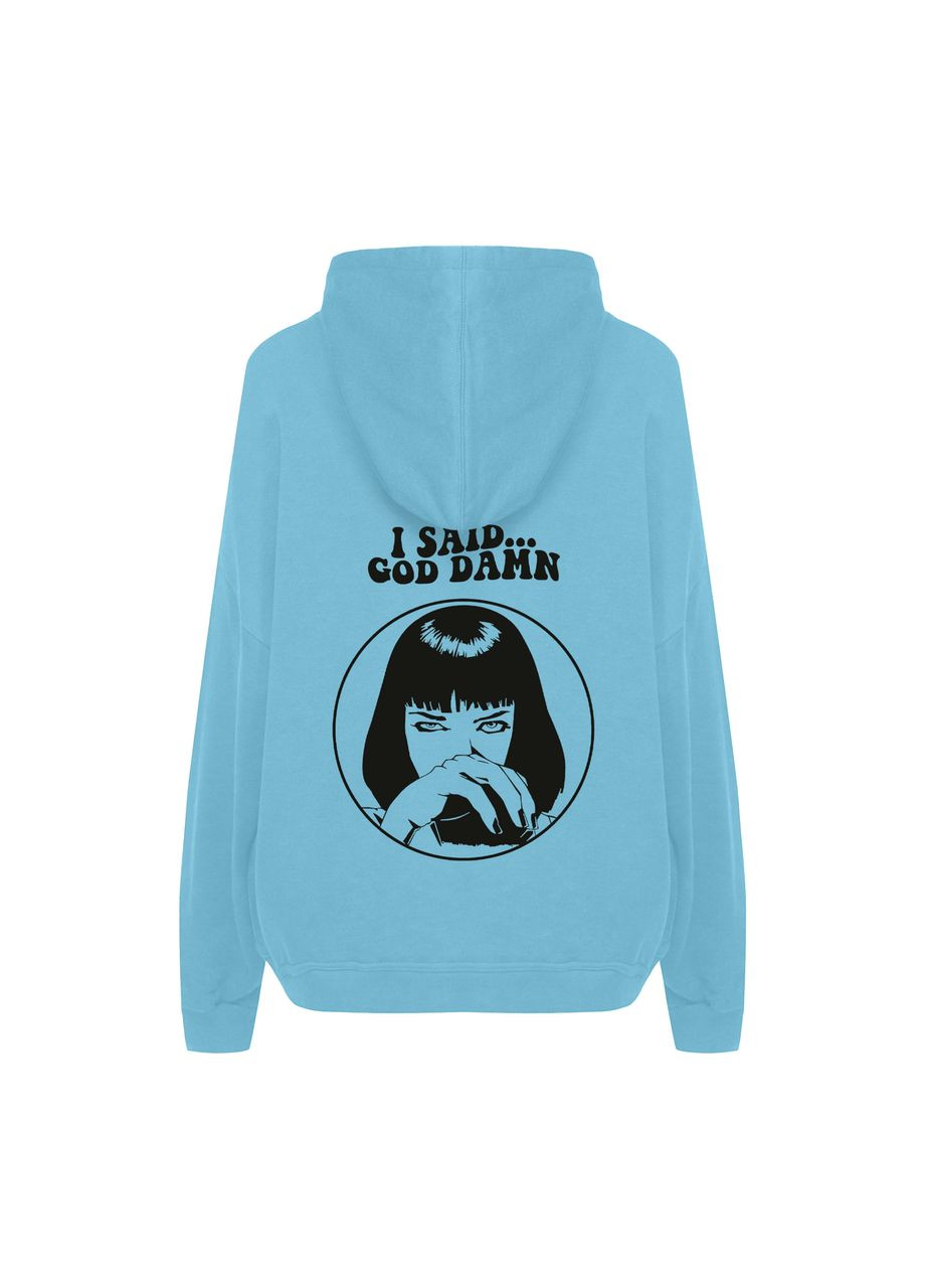 Худі з принтом "I said... god damn". Pulp Fiction (15426757171) ТiШОТКА (365245457)