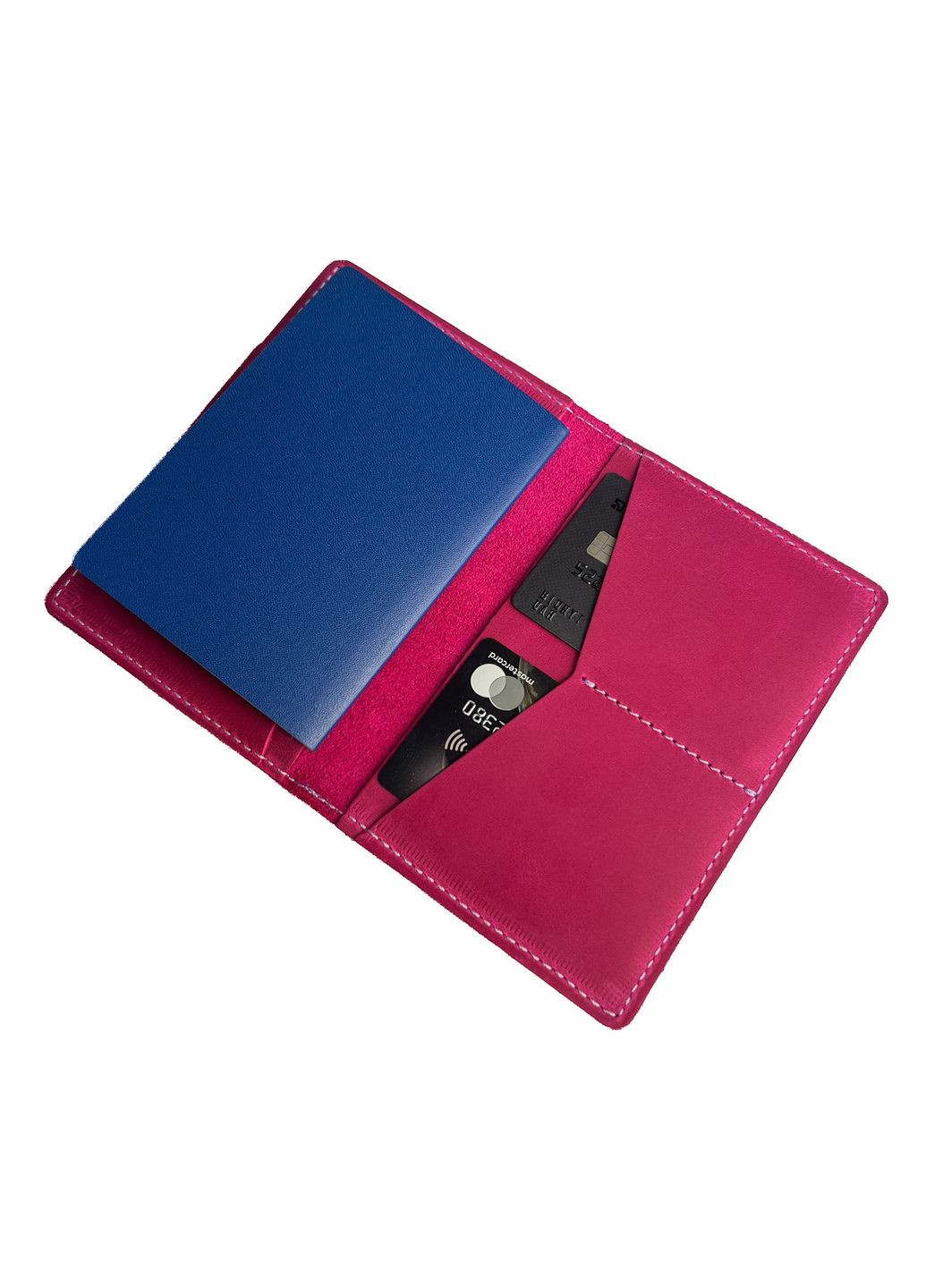 Обкладинка для паспорта із натуральної шкіри Crazy Horse odp2(6) фуксієва SULLIVAN (331754763)