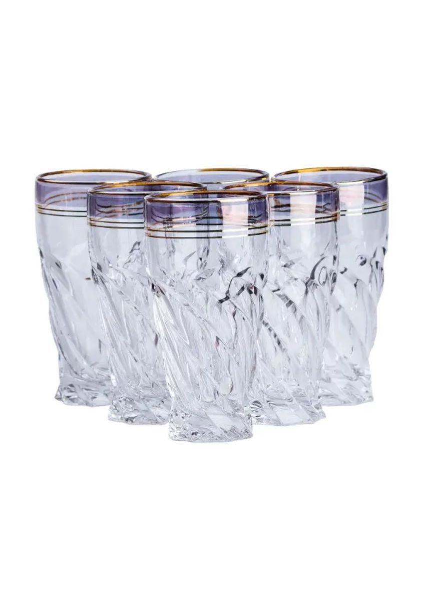 Стеклянные стаканы набор из 6 штук для напитков сервировка стола посуда ProDobro (364189974)