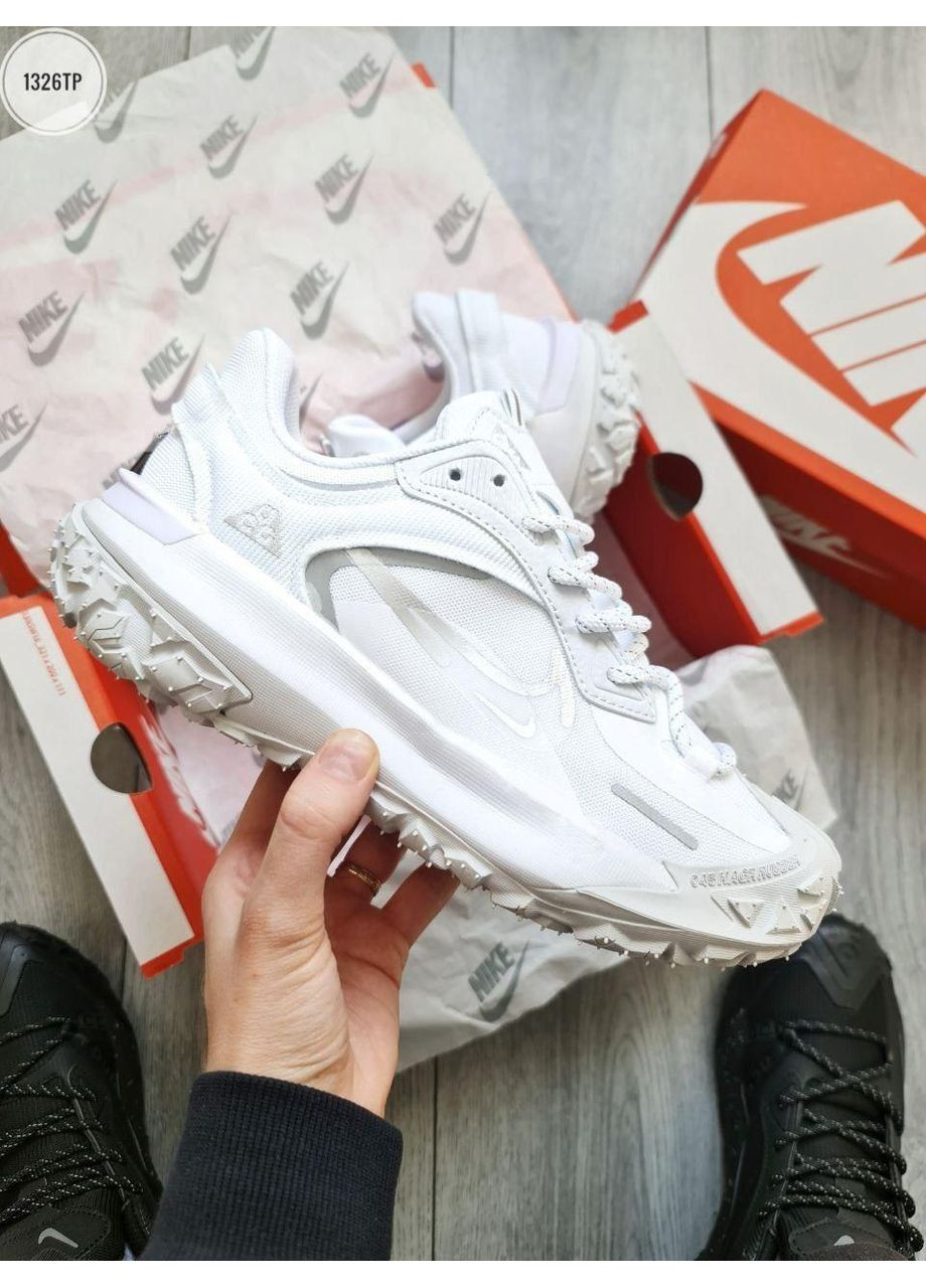 КРОСІВКИ ЖІНОЧІ NIKE ACG MOUNTH FLY WHITE НАЙК АСЖ МАУНС ФЛАЙ No Brand білі демісезони (367169303)