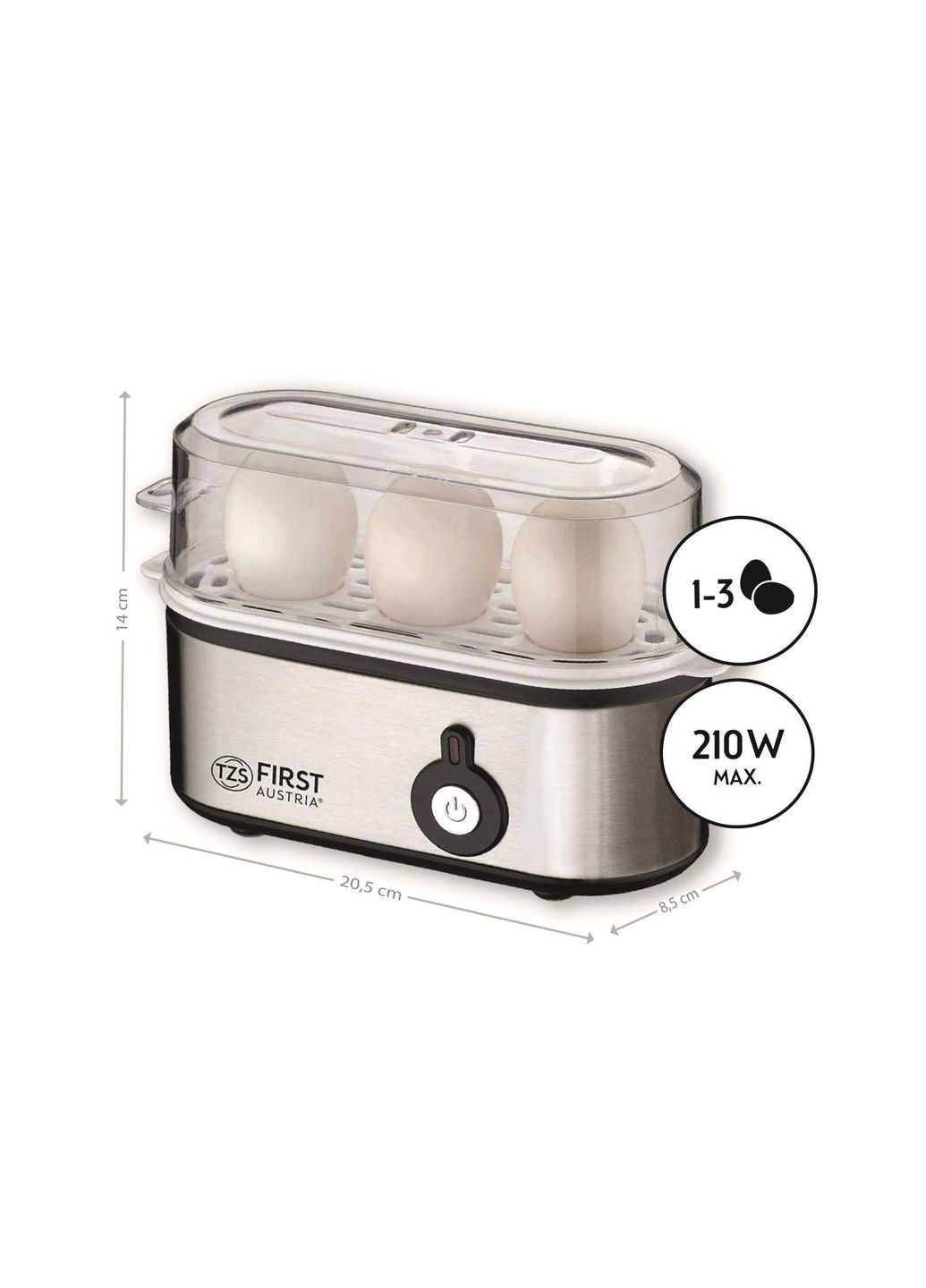 Яйцеварка First Austria FA-5115-2 No Brand (365269269)