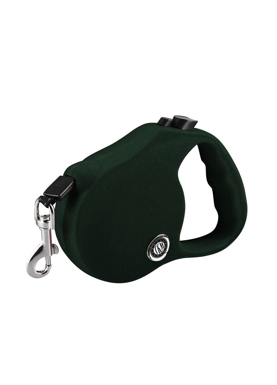 Повідець-рулетка до 12кг/3м стрічка темно-зелена No Brand (368710282)