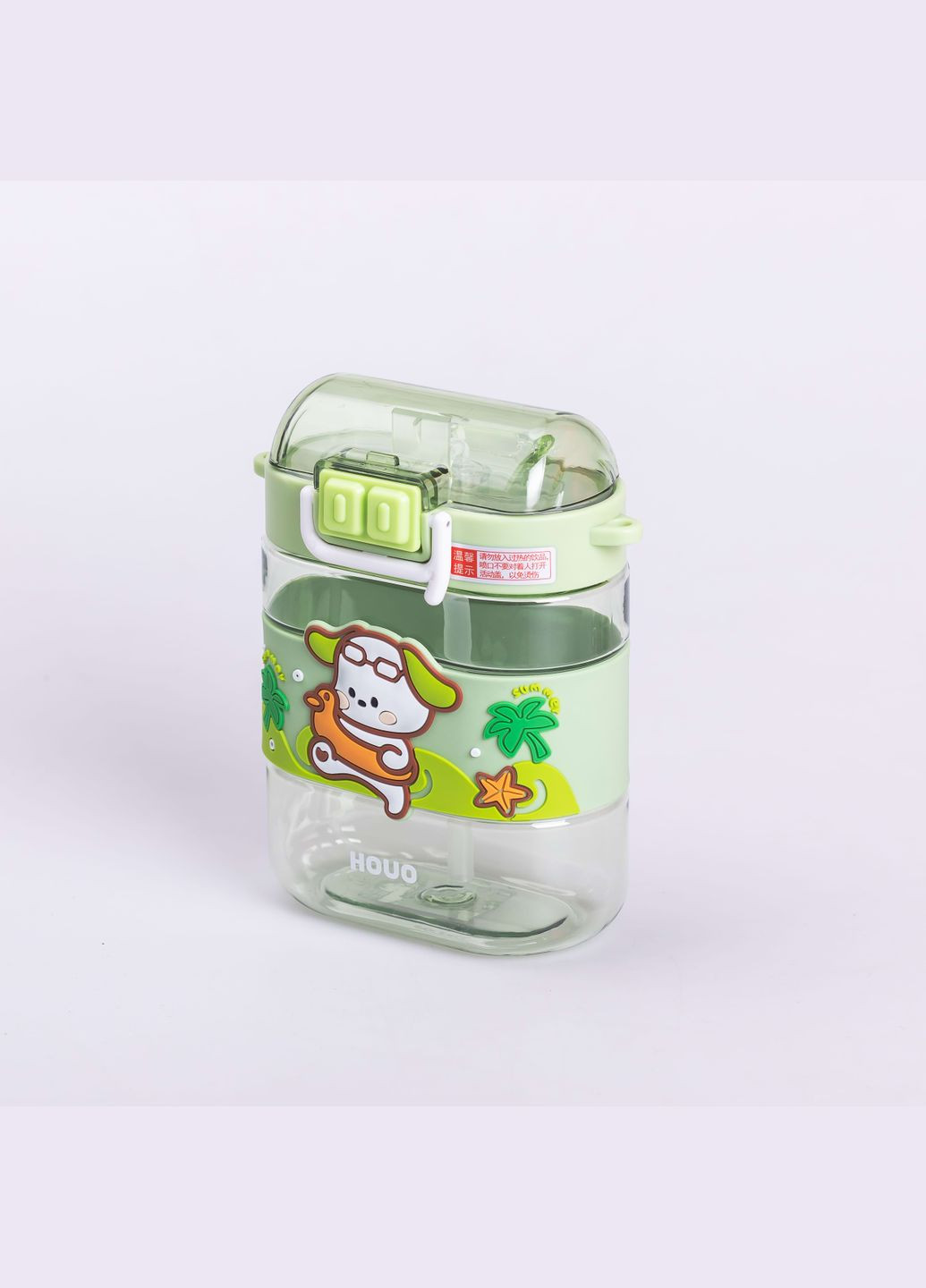 Дитяча пляшка для води Hello Summer 560 мл з ремінцем, Yiwu (324771072)