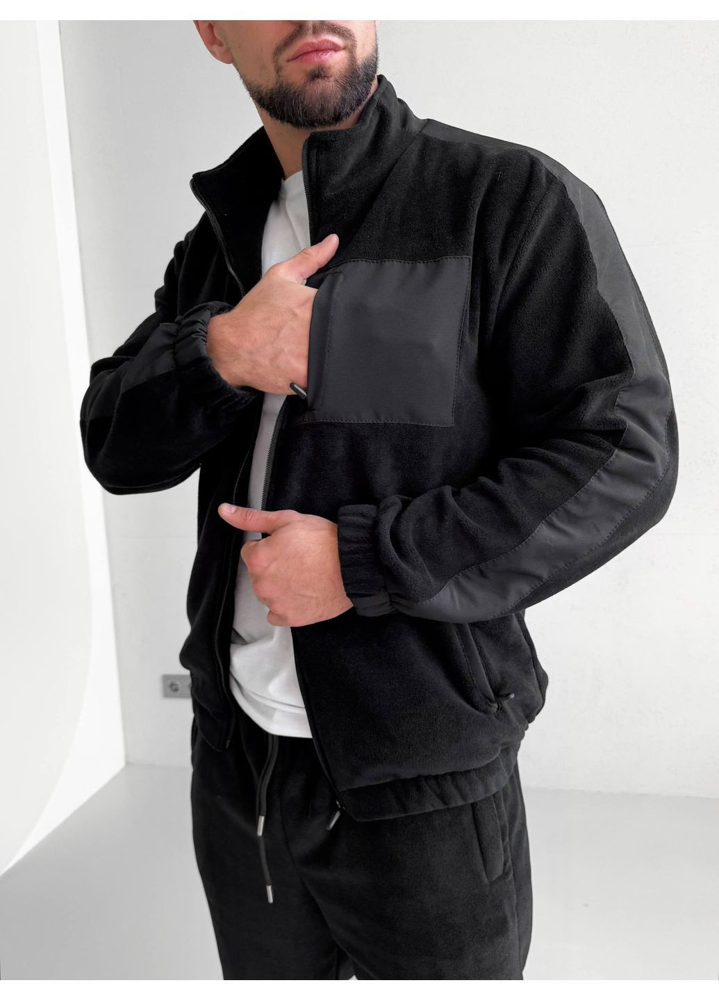 ❄️Зимовий чоловічий костюм Move фліс полар❄️ No Brand (366013376)