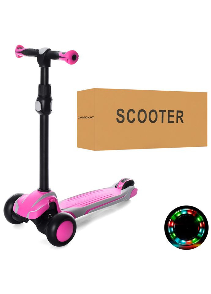 Самокат дитячий MAXI X1-PG з підсвічуванням iTrike (359474409)