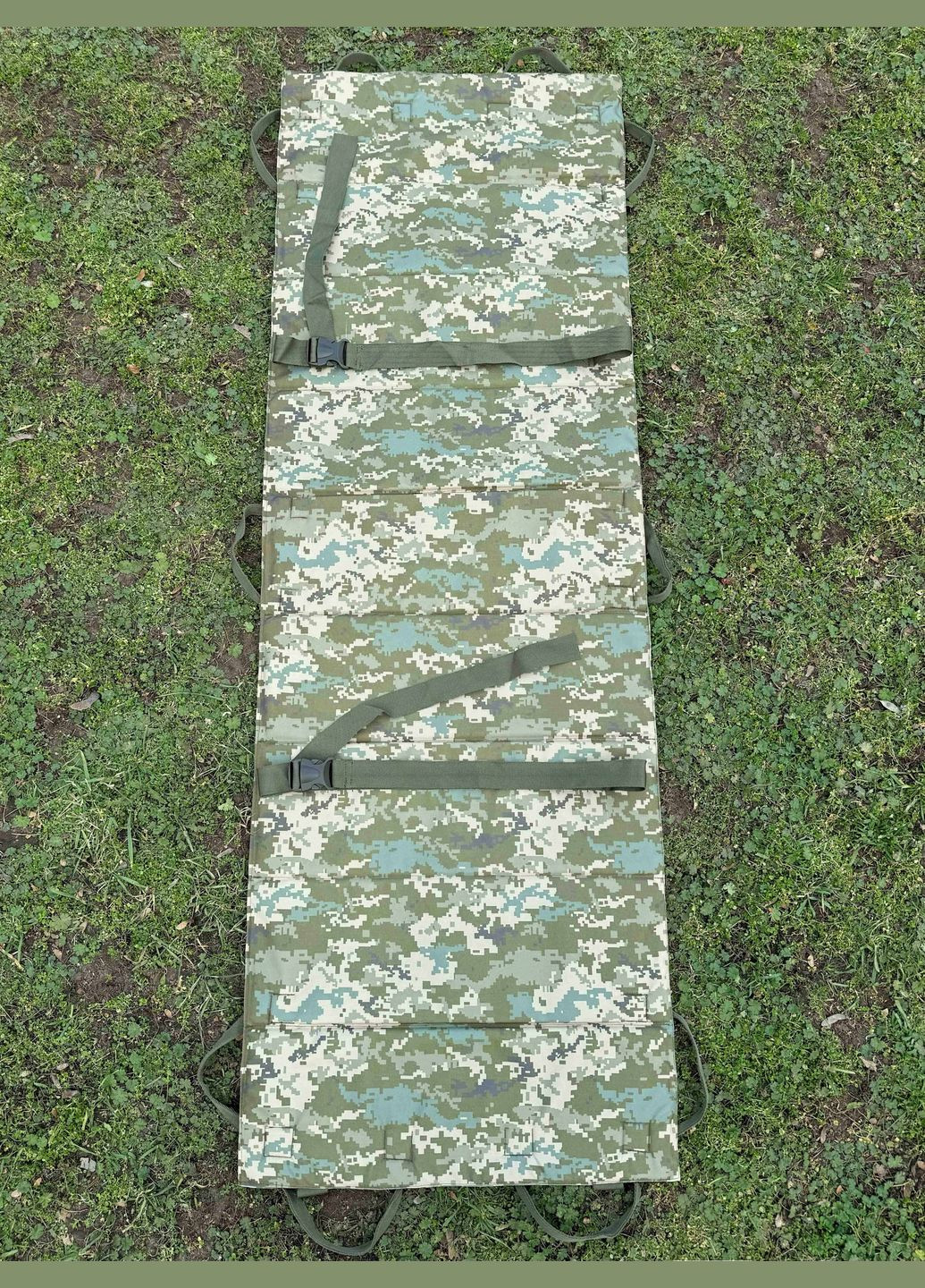 Каремат-носилки бескаркасные мягкие эвакуационные Get-Man Cordura 1000d 180 х 60 см Пиксель MM14 Get’Man KRMT-NSLK-GTMN-MM14-01 (316323041)