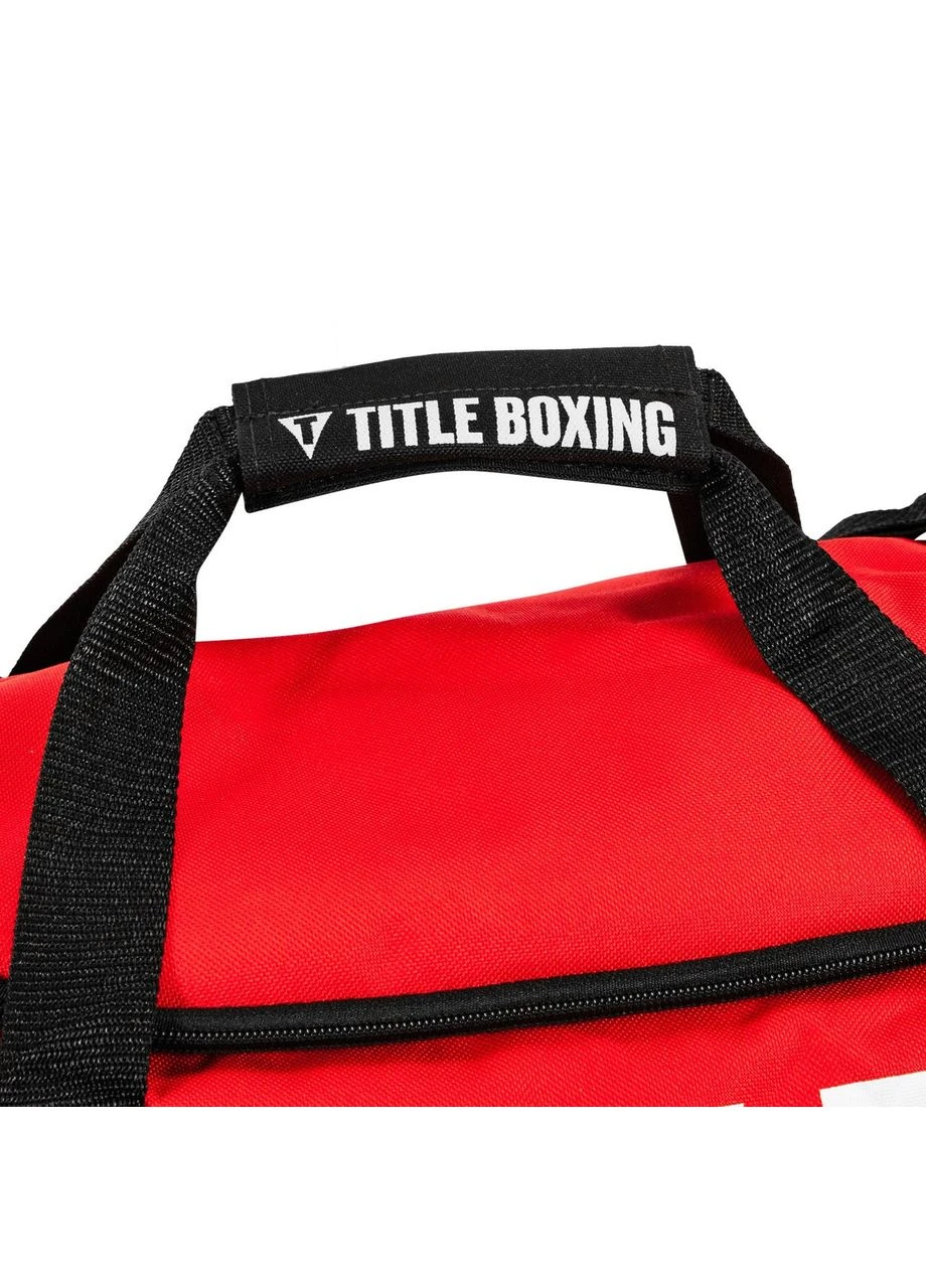 Спортивна сумка Boxing Individual Sport Bag Red Title Boxing (397878078)