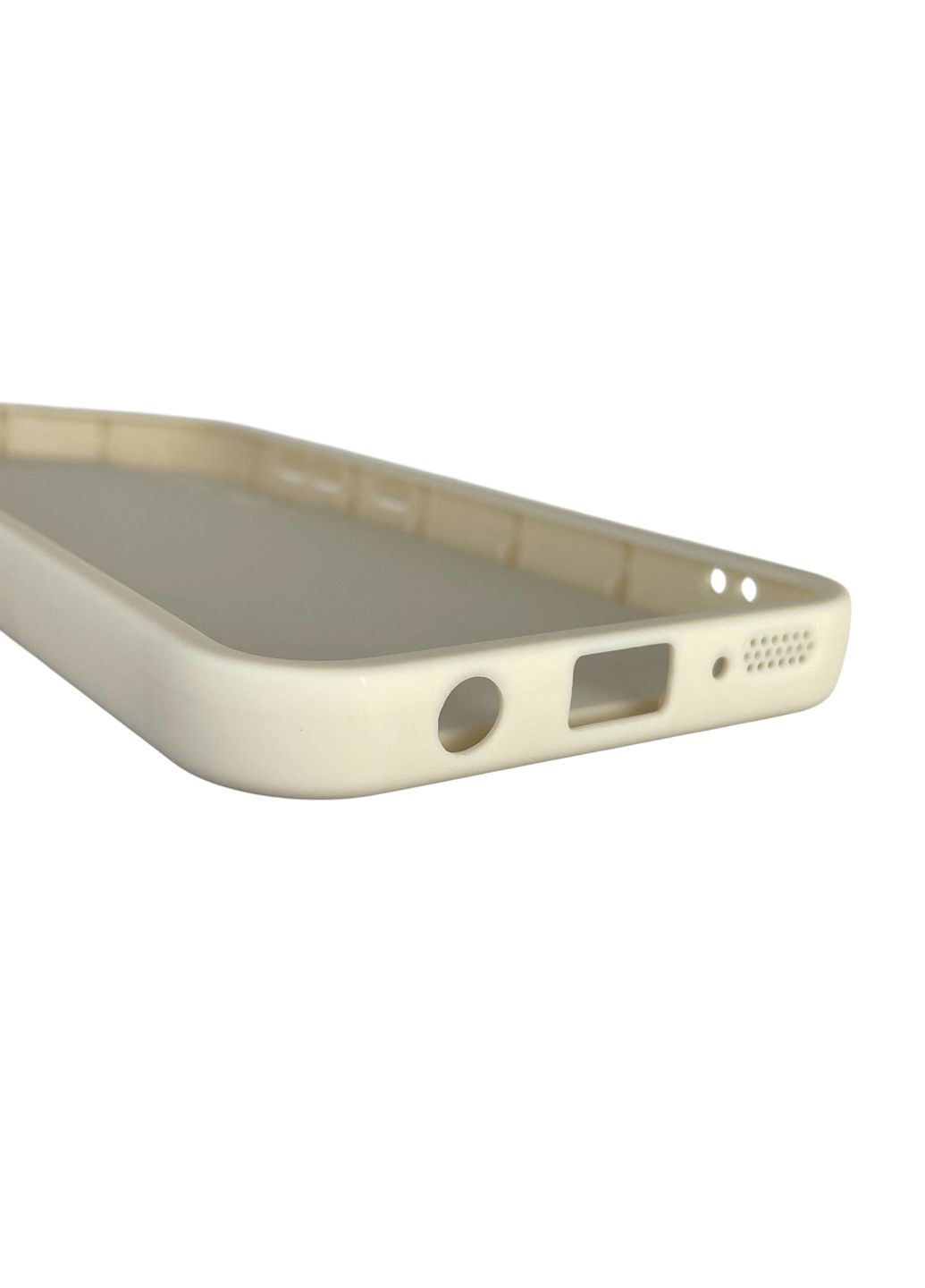 Чохол силіконовий Soft Touch для Galaxy A30s (SM-A307F) молочний (Повний захист камери) Samsung (366385684)