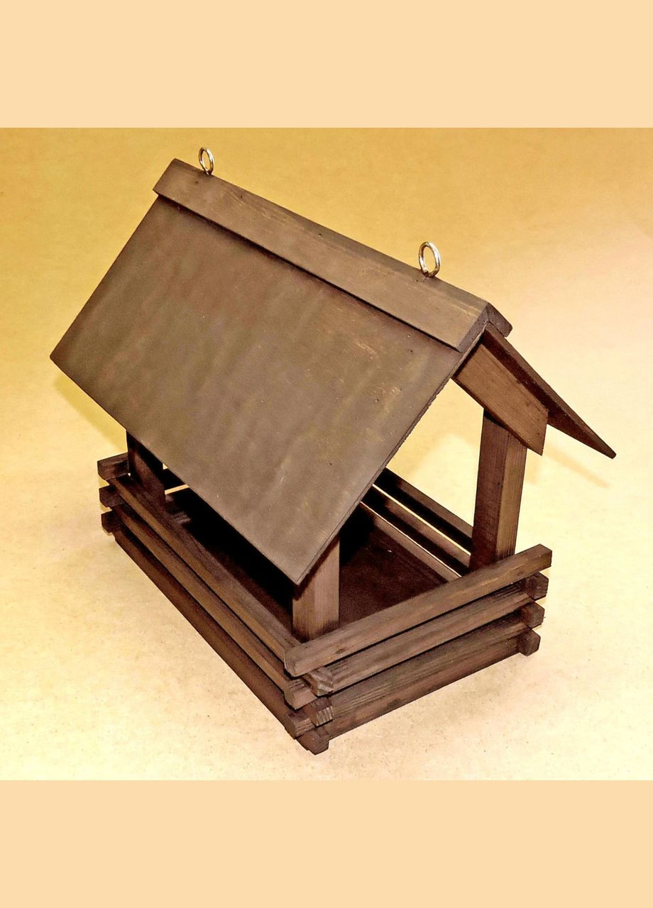 Годівниця садова для птахів Лазорівка капучино (КРМ-000909) No Brand (328605210)