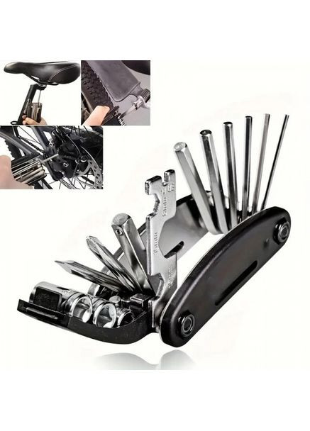 Багатофункціональний набір 16в1 для ремонту велосипедів BL98-4 No Brand (366238656)
