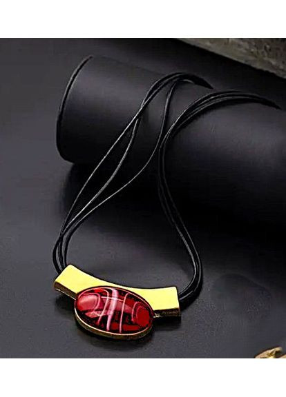 Колье с большим кулоном в винтажном стиле No Brand (361971499)