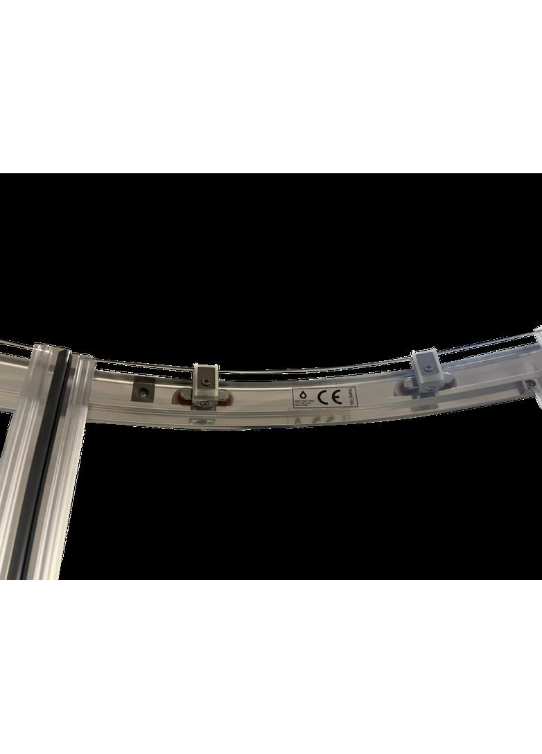 Душова кабіна без піддону SR SC04-90x90x195-TR-01 прозоре скло Easy Clean 5мм, хром (KR5360) KOER (330027325)